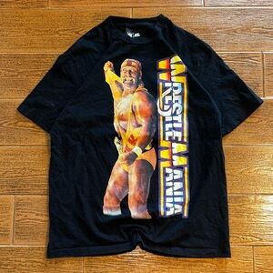 WWE Black WrestleMania Graphic T-Shirt